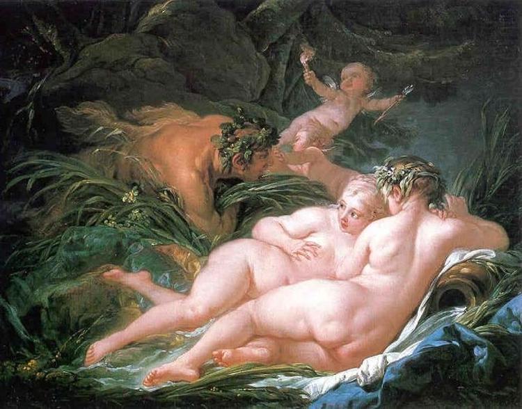 Pan and Syrinx, Francois Boucher